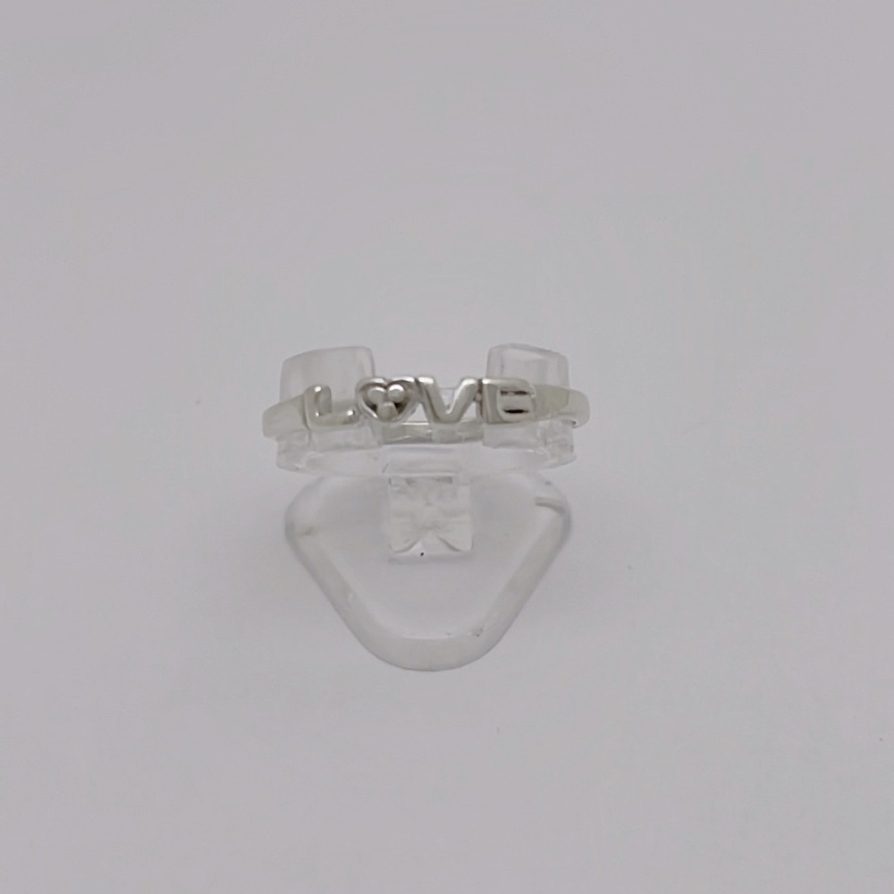 Sterling Silver Women’s “LOVE” Ring